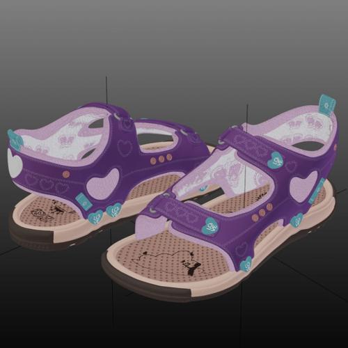 little girls sandals (EU23) preview image